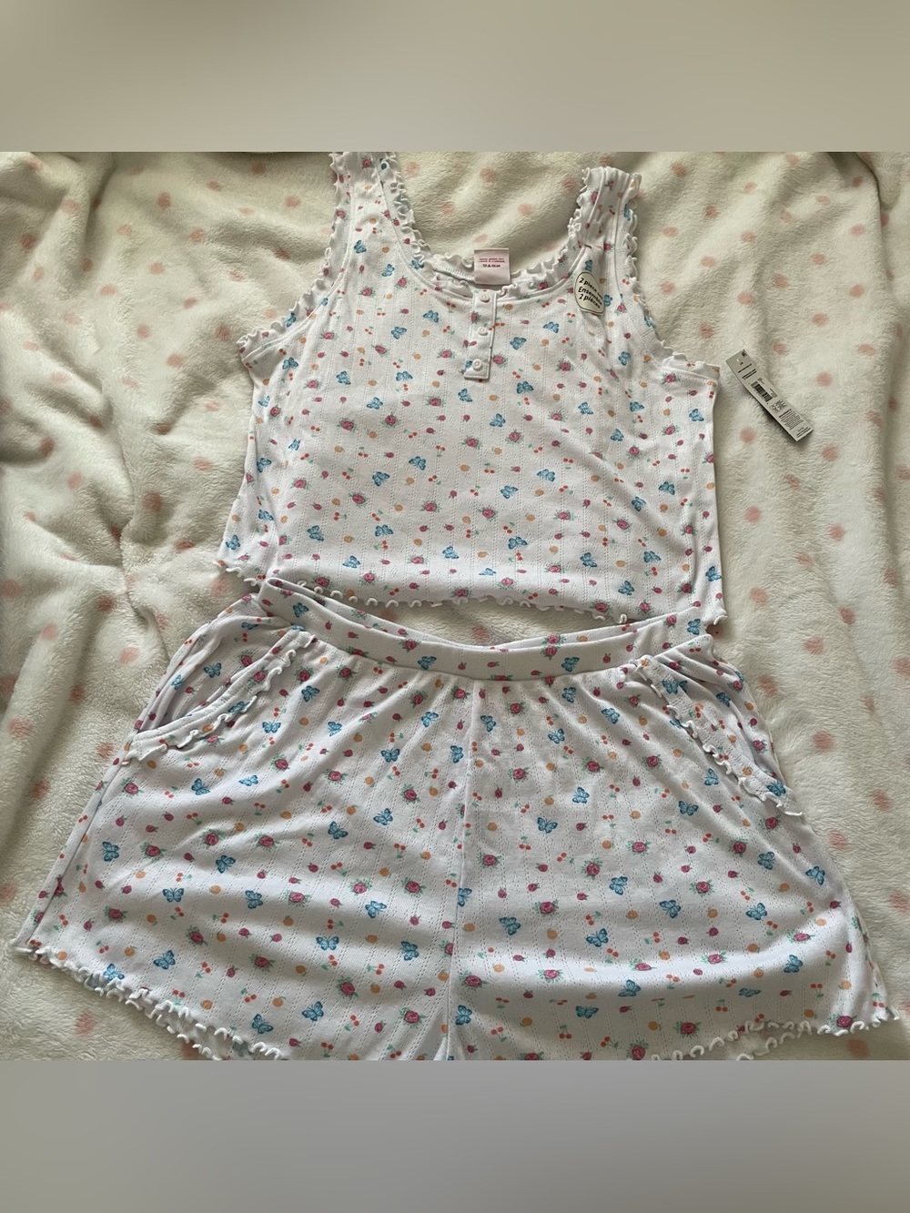 butterfly and flowers sleep set🦋
